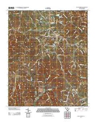 Heath Springs South Carolina Historical topographic map, 1:24000 scale, 7.5 X 7.5 Minute, Year 2011