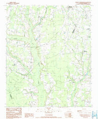 Hebron Crossroads South Carolina Historical topographic map, 1:24000 scale, 7.5 X 7.5 Minute, Year 1990