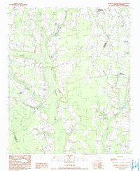 Hebron Crossroads South Carolina Historical topographic map, 1:24000 scale, 7.5 X 7.5 Minute, Year 1990