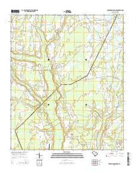 Hebron Crossroads South Carolina Current topographic map, 1:24000 scale, 7.5 X 7.5 Minute, Year 2014