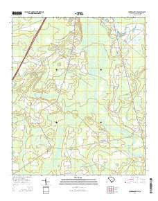Hendersonville South Carolina Current topographic map, 1:24000 scale, 7.5 X 7.5 Minute, Year 2014