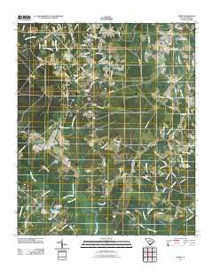 Henry South Carolina Historical topographic map, 1:24000 scale, 7.5 X 7.5 Minute, Year 2011