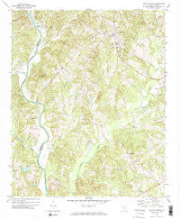 Hickory Grove South Carolina Historical topographic map, 1:24000 scale, 7.5 X 7.5 Minute, Year 1972
