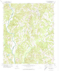 Hickory Grove South Carolina Historical topographic map, 1:24000 scale, 7.5 X 7.5 Minute, Year 1972