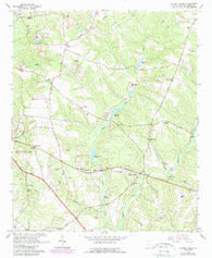 Hollow Creek South Carolina Historical topographic map, 1:24000 scale, 7.5 X 7.5 Minute, Year 1964