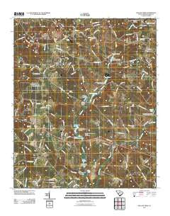 Hollow Creek South Carolina Historical topographic map, 1:24000 scale, 7.5 X 7.5 Minute, Year 2011