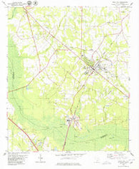 Holly Hill South Carolina Historical topographic map, 1:24000 scale, 7.5 X 7.5 Minute, Year 1979