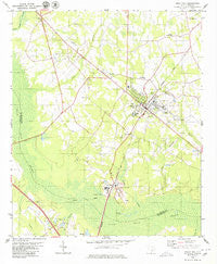 Holly Hill South Carolina Historical topographic map, 1:24000 scale, 7.5 X 7.5 Minute, Year 1979