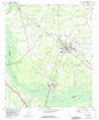 Holly Hill South Carolina Historical topographic map, 1:24000 scale, 7.5 X 7.5 Minute, Year 1979