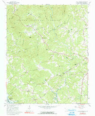 Holly Springs South Carolina Historical topographic map, 1:24000 scale, 7.5 X 7.5 Minute, Year 1963