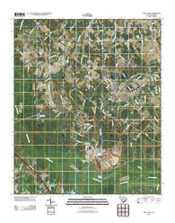 Holly Hill South Carolina Historical topographic map, 1:24000 scale, 7.5 X 7.5 Minute, Year 2011