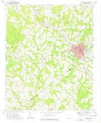 Honea Path South Carolina Historical topographic map, 1:24000 scale, 7.5 X 7.5 Minute, Year 1970