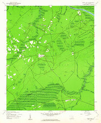 Honey Hill South Carolina Historical topographic map, 1:24000 scale, 7.5 X 7.5 Minute, Year 1942