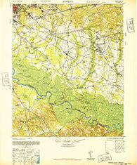 Hopkins South Carolina Historical topographic map, 1:62500 scale, 15 X 15 Minute, Year 1948