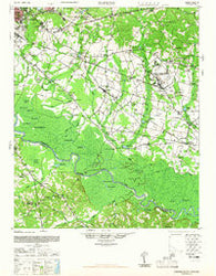 Hopkins South Carolina Historical topographic map, 1:62500 scale, 15 X 15 Minute, Year 1948