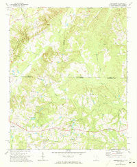Hornsboro South Carolina Historical topographic map, 1:24000 scale, 7.5 X 7.5 Minute, Year 1971