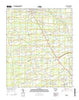 Horry South Carolina Current topographic map, 1:24000 scale, 7.5 X 7.5 Minute, Year 2014