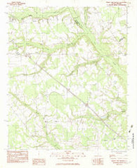Indian Camp Branch South Carolina Historical topographic map, 1:24000 scale, 7.5 X 7.5 Minute, Year 1982