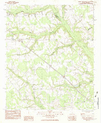 Indian Camp Branch South Carolina Historical topographic map, 1:24000 scale, 7.5 X 7.5 Minute, Year 1982