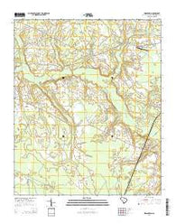 Indiantown South Carolina Current topographic map, 1:24000 scale, 7.5 X 7.5 Minute, Year 2014