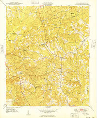 Irmo NE South Carolina Historical topographic map, 1:24000 scale, 7.5 X 7.5 Minute, Year 1949