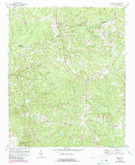 Irmo NE South Carolina Historical topographic map, 1:24000 scale, 7.5 X 7.5 Minute, Year 1971