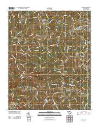 Irmo NE South Carolina Historical topographic map, 1:24000 scale, 7.5 X 7.5 Minute, Year 2011