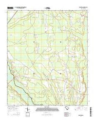 Islandton South Carolina Current topographic map, 1:24000 scale, 7.5 X 7.5 Minute, Year 2014