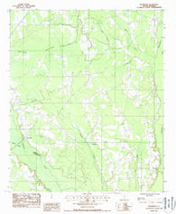 Islandton South Carolina Historical topographic map, 1:24000 scale, 7.5 X 7.5 Minute, Year 1988