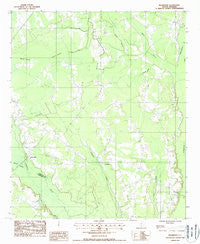 Islandton South Carolina Historical topographic map, 1:24000 scale, 7.5 X 7.5 Minute, Year 1988