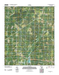 Jacksonboro South Carolina Historical topographic map, 1:24000 scale, 7.5 X 7.5 Minute, Year 2011