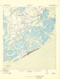 James Island South Carolina Historical topographic map, 1:24000 scale, 7.5 X 7.5 Minute, Year 1943