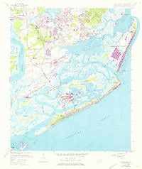 James Island South Carolina Historical topographic map, 1:24000 scale, 7.5 X 7.5 Minute, Year 1959