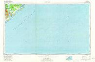 James Island South Carolina Historical topographic map, 1:250000 scale, 1 X 2 Degree, Year 1969