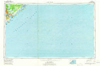 James Island South Carolina Historical topographic map, 1:250000 scale, 1 X 2 Degree, Year 1969