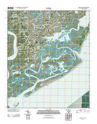 James Island South Carolina Historical topographic map, 1:24000 scale, 7.5 X 7.5 Minute, Year 2011