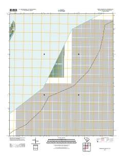 James Island OE E South Carolina Historical topographic map, 1:24000 scale, 7.5 X 7.5 Minute, Year 2011