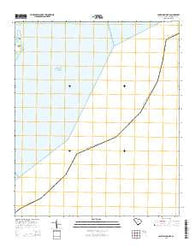James Island OE E South Carolina Current topographic map, 1:24000 scale, 7.5 X 7.5 Minute, Year 2014