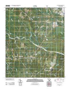 Jamestown South Carolina Historical topographic map, 1:24000 scale, 7.5 X 7.5 Minute, Year 2011