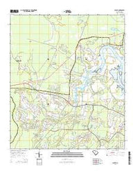 Jasper South Carolina Current topographic map, 1:24000 scale, 7.5 X 7.5 Minute, Year 2014