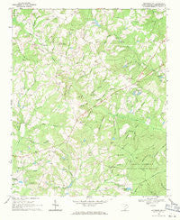 Jefferson NE South Carolina Historical topographic map, 1:24000 scale, 7.5 X 7.5 Minute, Year 1968