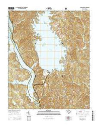 Jenkinsville South Carolina Current topographic map, 1:24000 scale, 7.5 X 7.5 Minute, Year 2014