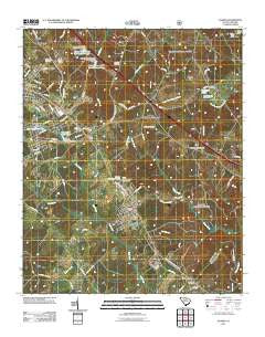 Joanna South Carolina Historical topographic map, 1:24000 scale, 7.5 X 7.5 Minute, Year 2011