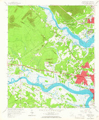 Johns Island South Carolina Historical topographic map, 1:24000 scale, 7.5 X 7.5 Minute, Year 1958