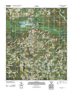 Johnsonville South Carolina Historical topographic map, 1:24000 scale, 7.5 X 7.5 Minute, Year 2011