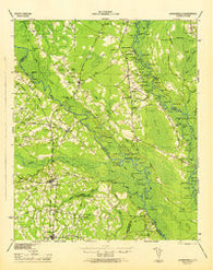 Johnsonville South Carolina Historical topographic map, 1:62500 scale, 15 X 15 Minute, Year 1946