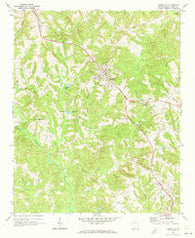 Jonesville South Carolina Historical topographic map, 1:24000 scale, 7.5 X 7.5 Minute, Year 1969