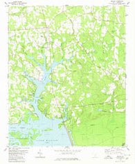 Jordan South Carolina Historical topographic map, 1:24000 scale, 7.5 X 7.5 Minute, Year 1980