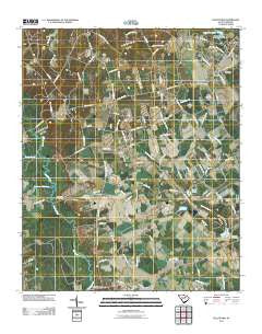 Kellytown South Carolina Historical topographic map, 1:24000 scale, 7.5 X 7.5 Minute, Year 2011