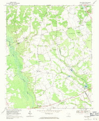 Kellytown South Carolina Historical topographic map, 1:24000 scale, 7.5 X 7.5 Minute, Year 1968